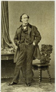 صورة لروبرت هودين عام 1855 (ساحر القرن التاسع عشر الفرنسي) بواسطة Unknown photographer
