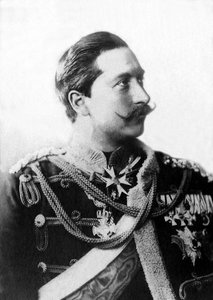 صورة لوليام الثاني (1859-1941) ، آخر إمبراطور لألمانيا وآخر ملوك بروسيا من 1888 إلى 1918. بواسطة مصور غير معروف