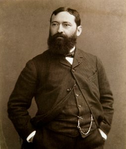 صورة للرسام الإيطالي جوزيبي دي نيتيس (1846-1884) تصوير فوتوغرافي بواسطة مصور غير معروف