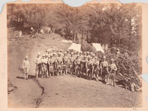 Seaforth Highlanders (Ross-shire Buffs ، The Duke of Albany's) ، بلاك ماونتن إكسبيديشن بواسطة مصور غير معروف