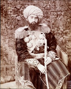 تُرْكِستان - أمير بخورة - 1890 م. بواسطة مصور غير معروف