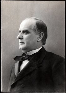 ويليام ماكينلي (1843-1901) ، الرئيس الخامس والعشرون للولايات المتحدة - صورة ويليام ماك كينلي (ماك كينلي أو ماكينلي) بواسطة مصور غير معروف