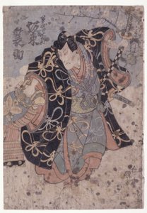 فرقة؟ مينوسوكي في دور سوجا جور؟ (طباعة خشبية ملونة) بواسطة أوتاغاوا (1786-1865) كونيسادا