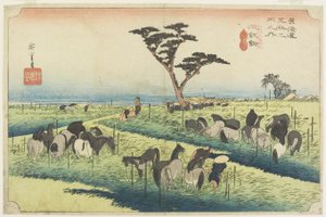 معرض نيسان للخيول ، Chiryu_ ، ج. 1833