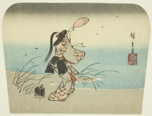 اصطياد اليراعات بواسطة Utagawa Hiroshige