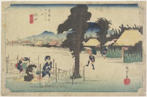 تجفيف قرع الحلاقة ، Minakuchi ، ج. 1833