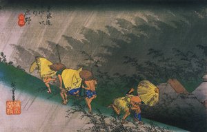  بواسطة Utagawa Hiroshige