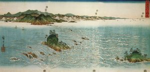  بواسطة Utagawa Hiroshige