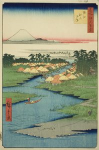 هوري ونيكوزان ، من مسلسل "مائة منظر مشهور لإيدو (ميشو إيدو هياكي)" بواسطة Utagawa Hiroshige