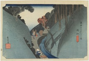 أوكابي - جبل أوتسو ، c.1833