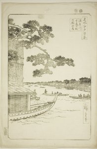 Pine of Sutto s plan d Umaya، Asakusa Rive (Asakusa River defense pine Umaya) ، من سلسلة te 