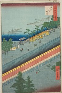  بواسطة Utagawa Hiroshige