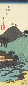 قرية To_nosawa في هاكوني ، فبراير 1854