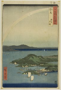  بواسطة Utagawa Hiroshige