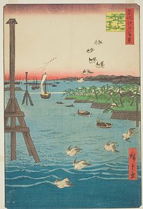  بواسطة Utagawa Hiroshige