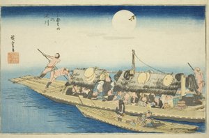 يودوري فير (يودوجاوا) ، من Teseries بواسطة Utagawa Hiroshige