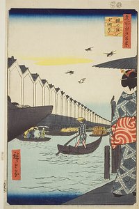  بواسطة Utagawa Hiroshige