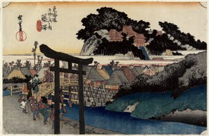 Yugyo_ji Temle ، فوجيساوا ، ج .1833