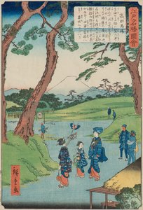 تاكادا نو بابا بواسطة Utagawa II Hiroshige