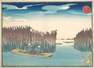 مجمعات الأعشاب البحرية في أوموري ، 1797-1861. بواسطة Utagawa Kuniyoshi