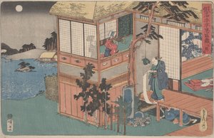 Kanadehon Ch؟ shingura: الفصل السابع ، منتصف 1830s بواسطة أوتاغاوا ساداهيدي