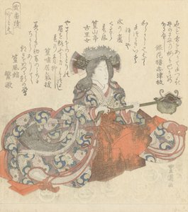 Segawa Kikunojô مثل Tomoe Gozen ، c.1825-29 (قطع خشبية ملونة)