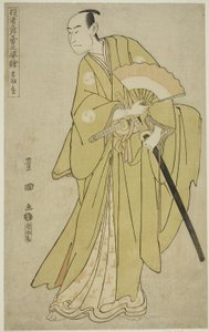 أوتاوايا: Onoe Matsusuke بدور Oboshi Yuranosuke ، من مسلسل تلفزيوني بواسطة أوتاغاوا تويوكوني الأول