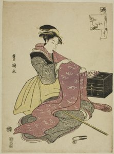 الشهر الثاني عشر (جوكو غيسو) ، من مسلسل "اثنا عشر شهرًا عصريًا (Furyu junikagetsu)" بواسطة أوتاغاوا تويوكوني الأول