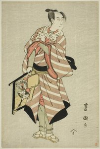 قام الممثل ساوامورا سوجورو الثالث بدور رجل الخيول Muchizo في مسرحية "Miyamairi Musubi no Kamigaki" ، التي تم عرضها على مسرح كيري في الشهر الحادي عشر ، 1797 بواسطة أوتاغاوا تويوكوني الأول