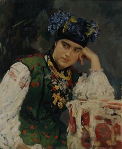 صورة صوفيا دراغوميروف ، 1889 بواسطة فالنتين ألكسندروفيتش سيروف