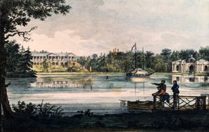 معرض كاميرون في قصر كاترين في Tsarskoye Selo ، حوالي 1820 بواسطة فاليريان بلاتونوفيتش لانغر