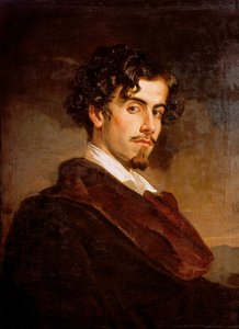 صورة لجوستافو أدولفو بيكير ، كاتب إسباني (1836-1870) بواسطة فاليريانو دومينغيز بيكير