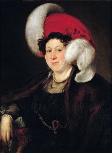 صورة الكونتيسة ناتاليا ألكسندروفنا زوبوفا 1775-1844 ، ني سوفوروفا ، 1834