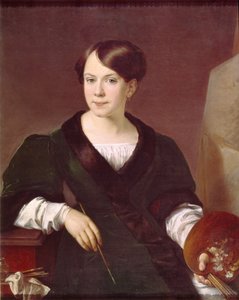 صورة للرسام ليوبوف بوروزدنا ستروميلوفا 1813-1894 ، 1831 بواسطة فاسيلي أندرييفيتش تروبينين