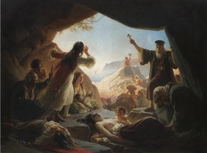تمرد الزيتون عام 1862 بواسطة فاسيلي جريجوريفيتش خودياكوف
