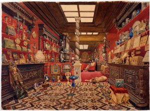الكسندر باسيليفسكي - معرض سكن الكسندر باسيليفسكي في باريس par Vereshchagin ، فاسيلي فاسيليفيتش (1842-1904)