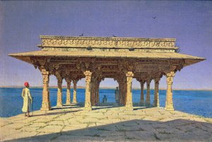 المساء على البحيرة بواسطة Vasili Vasilievich Vereshchagin