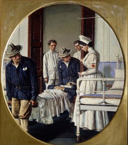 في مستشفى عسكري ، 1901 بواسطة Vasili Vasilievich Vereshchagin