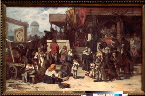 حكم الأمير الكبير - رسم فاسيلي إيفانوفيتش سوريكوف (فاسيلي سوريكوف أو فاسيلي سوريكو) (1848-1916) ، زيت على قماش