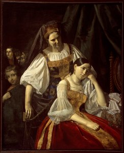 "" تجهيزات السفر "" لوحة لفاسيلي فيكليستوف (فيكليستوف) (القرن التاسع عشر) 1848 خافت 141x114 سم متحف الدولة الروسي ، سانت بطرسبرغ (بطرسبورغ) بواسطة فاسيلي فيكليستوف