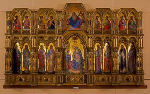 Polyptych من البشارة (Lion Polyptych) بواسطة فينيزيانو لورينزو