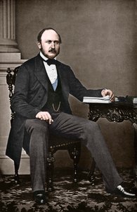 الصورة الأخيرة لألبرت ، الأمير كونسورت ، 1861.
