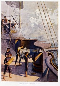 البحرية الأرجنتينية في الممارسة بواسطة فيسنتي بلاسكو إيبانيز