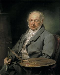 صورة للرسام فرانسيسكو دي جويا 1746-1828 ، 1826