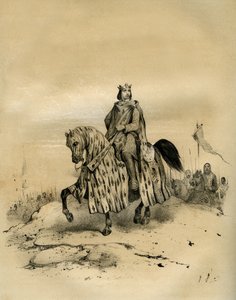 فيليب 6 من فالوا (1293-1350)، ملك فرنسا من عام 1328 إلى 1350، وهو أول ملوك سلالة فالوا، وكان على رأس قواته عندما تولى الحكم عام 1328، على الرغم من ادعاءات إدوارد 3 ملك إنجلترا. افتتح هذا النزاع حرب المائة عام. فيليب بواسطة فيكتور آدم