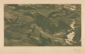 طيور جارحة ، 1893.
