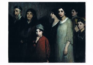 المهاجرون، حوالي عام 1910 (زيت على قماش) بواسطة فيكتور هاجمان