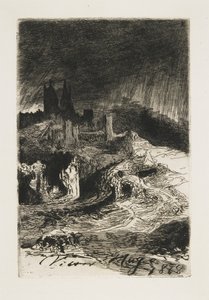 مناظر طبيعية ، 1868 بواسطة فيكتور هوغو