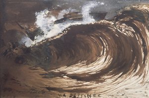 مصيري ، 1857 (قلم وحبر ، غسيل وغواش) بواسطة فيكتور هوغو