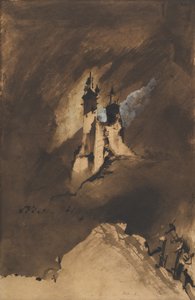تذكار قلعة في فوج ، 1857. بواسطة فيكتور هوغو